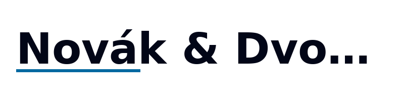 Novák & Dvořák logo